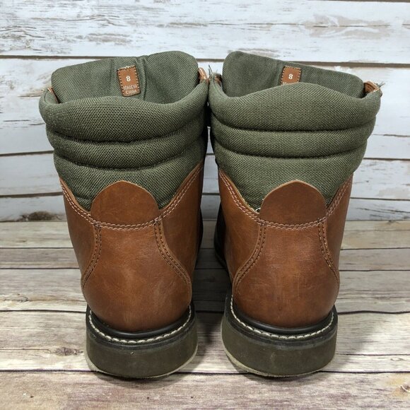 Simms Freestone Wading Fishing Boots Mens Size 8 Leather Felt Bottom Lace Up - Picture 6 of 12